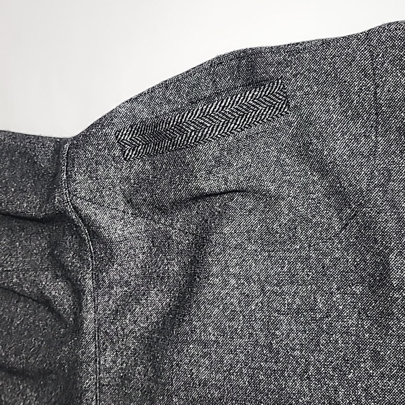 ANN TAYLOR GRAY MIDI DRESS/ SIZE 12 - Picture 13 of 14